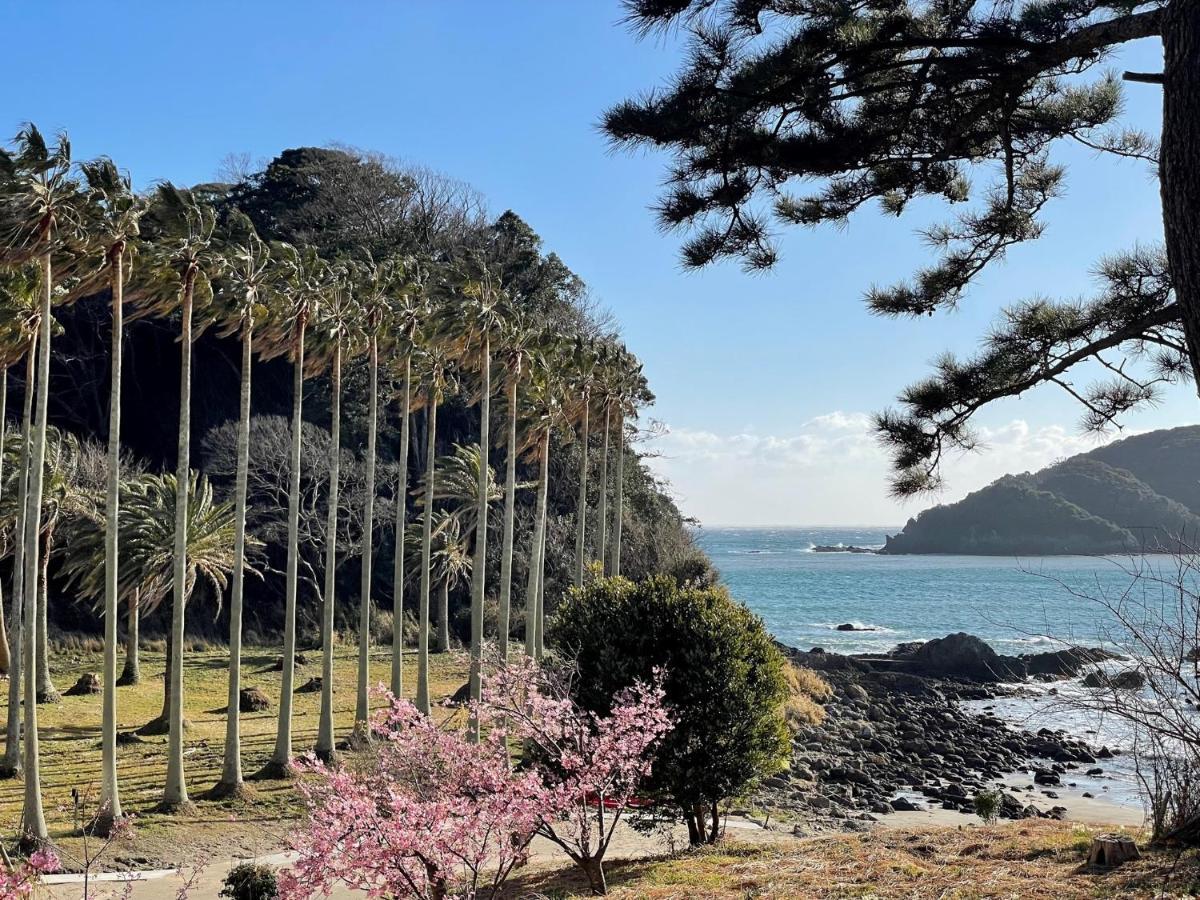 弓ヶ浜海水浴場徒歩1分! 一棟貸別荘! Yumigahama Beach House & Bbq! Minamiizu Dış mekan fotoğraf